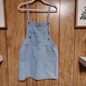 J for Justify | Denim Jumper Dress | Size M